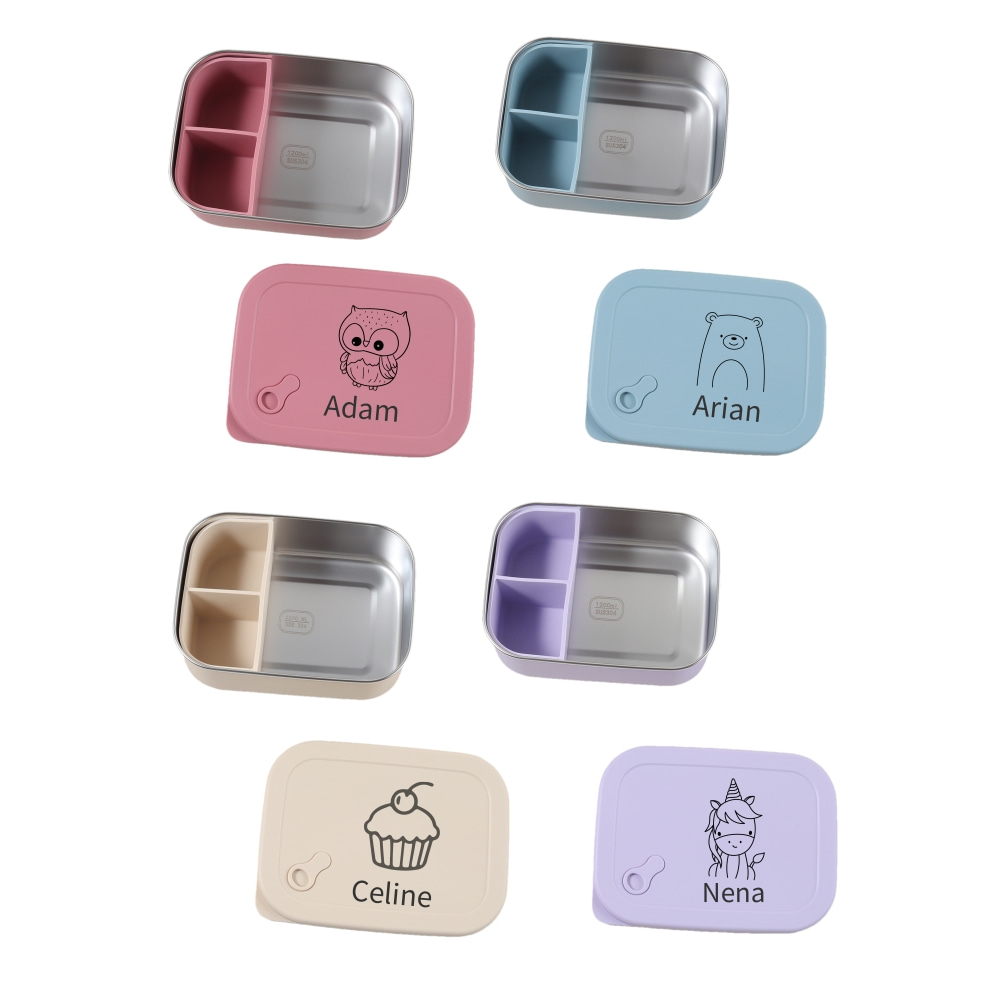 1200ml 1pc Custom Name & Patte - Baby Food Utensils 评论和价格
