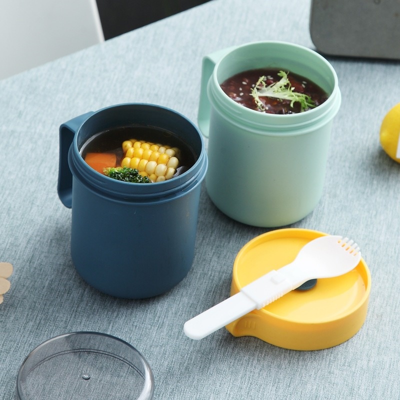500ML Portable Breakfast Cup   - Baby Food Thermos 评论和价格