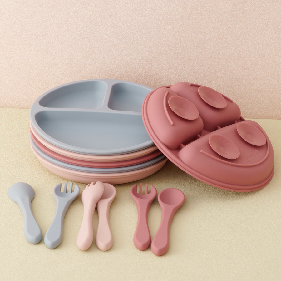 3PCS Children's Tableware Set  - Baby Food Utensils 评论和价格