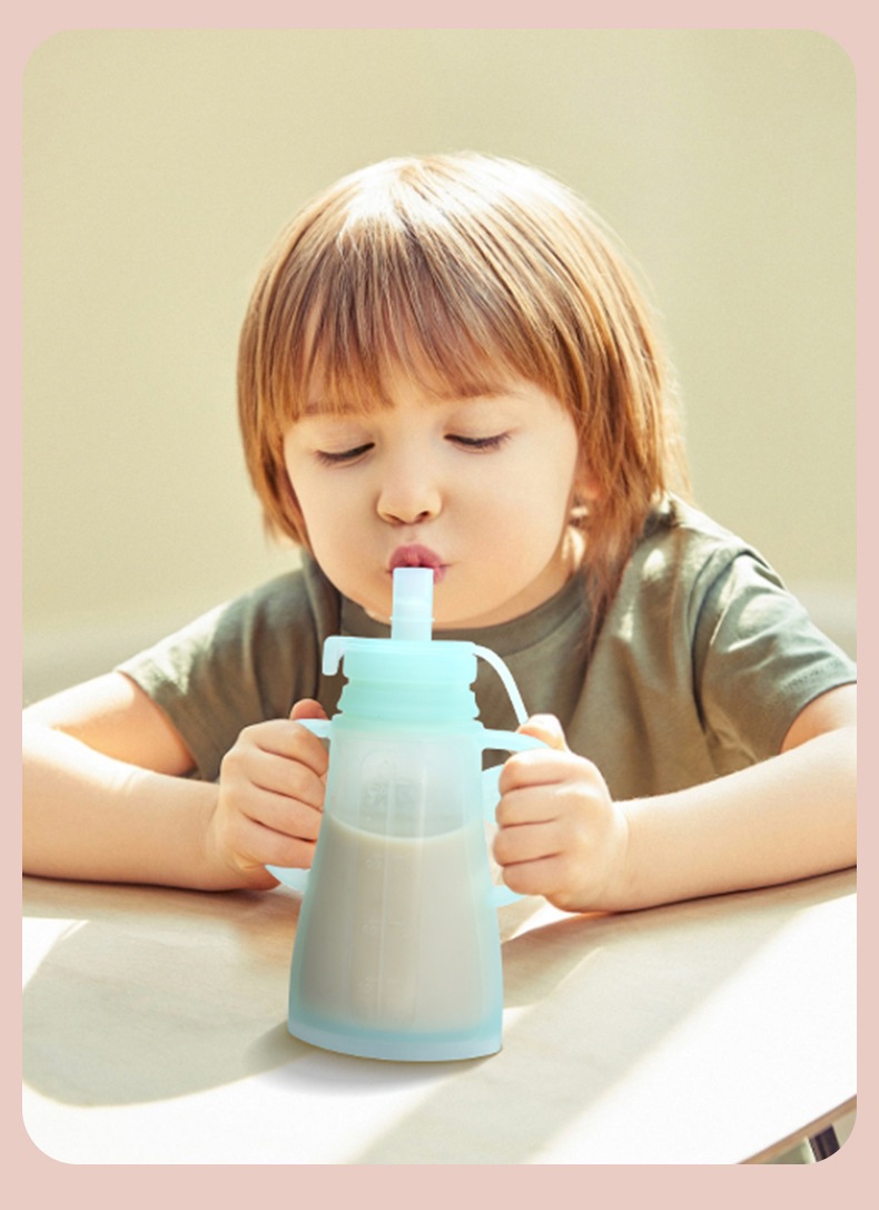 New Reusable Silicone Breast M - Baby Food Reusable Pouches 评论和价格