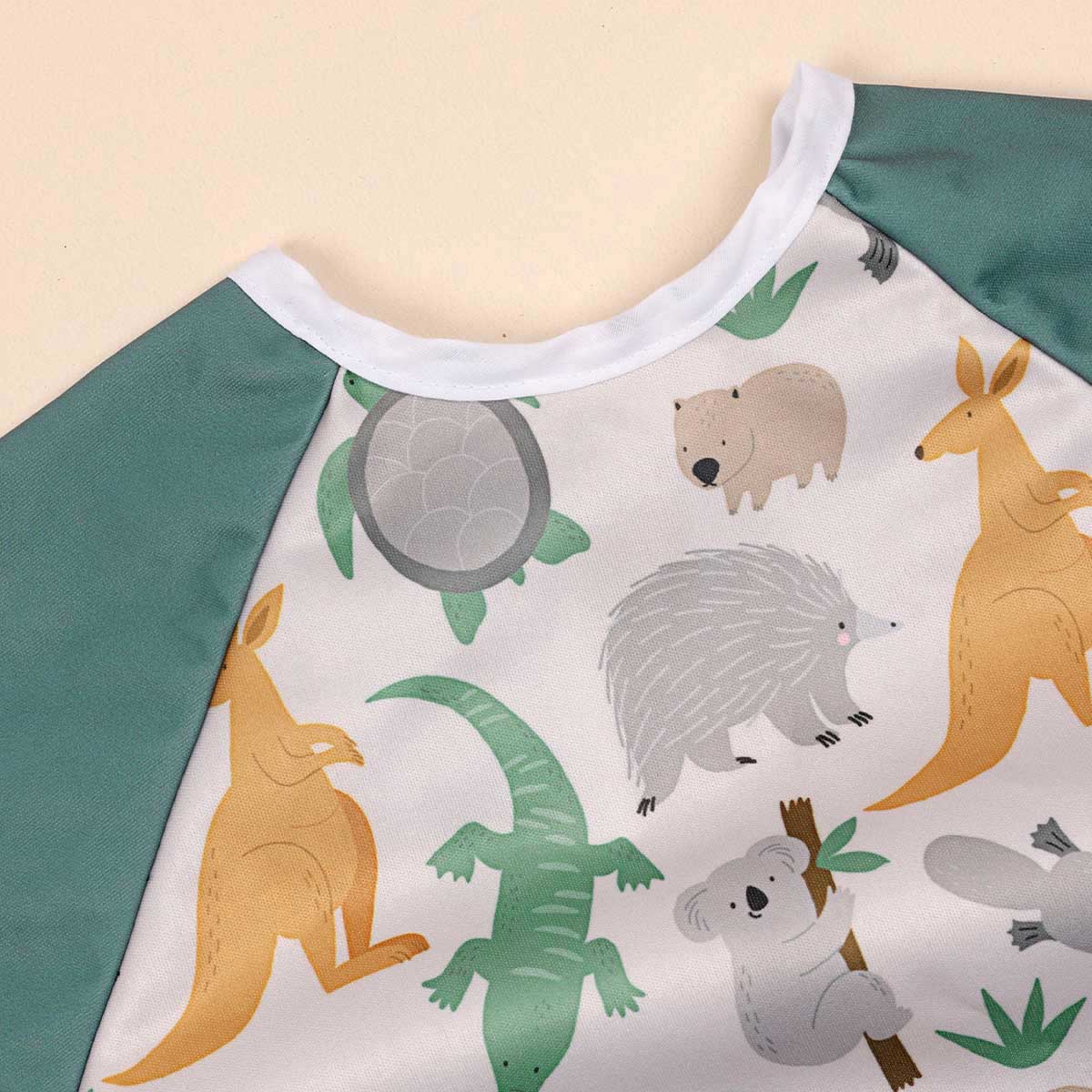 1 Baby Bib Feeding Waterproof  - Bib Long Sleeve 评论和价格