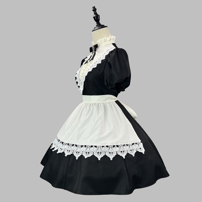 Gothic Black Short Long OP Dre - Bib Long Sleeve 评论和价格