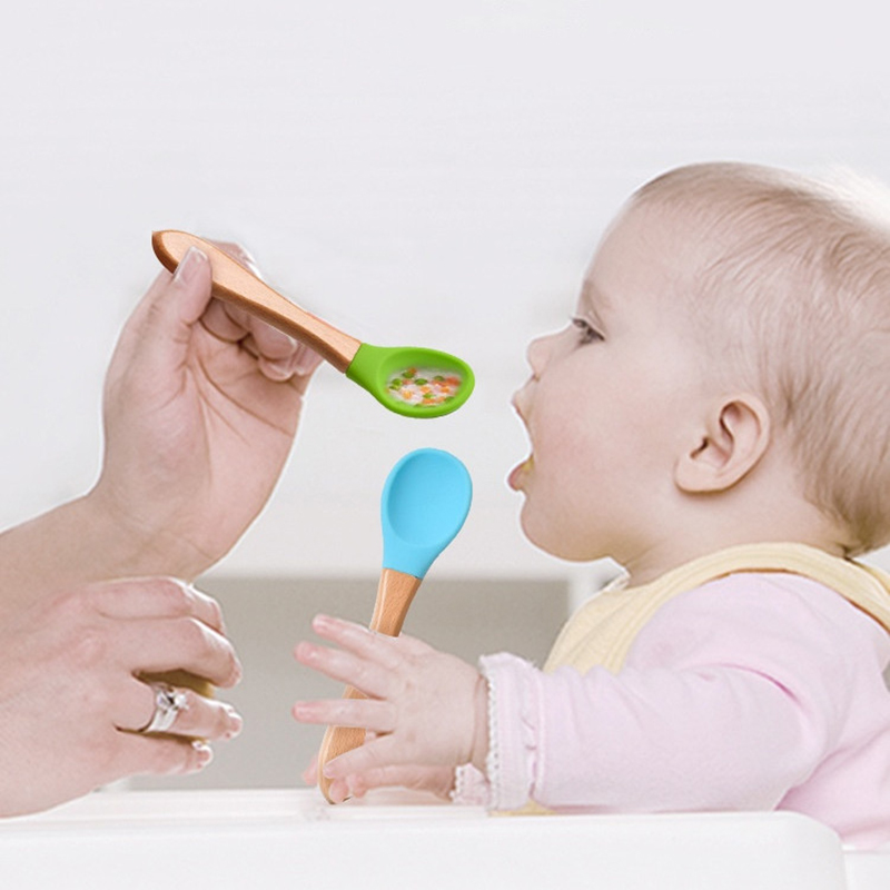 2Pcs/Set Baby Silicone Spoon F - Baby Food Dispensing Spoon 评论和价格