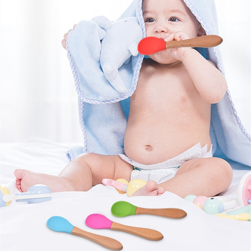 2Pcs/Set Baby Silicone Spoon F - Baby Food Dispensing Spoon 评论和价格