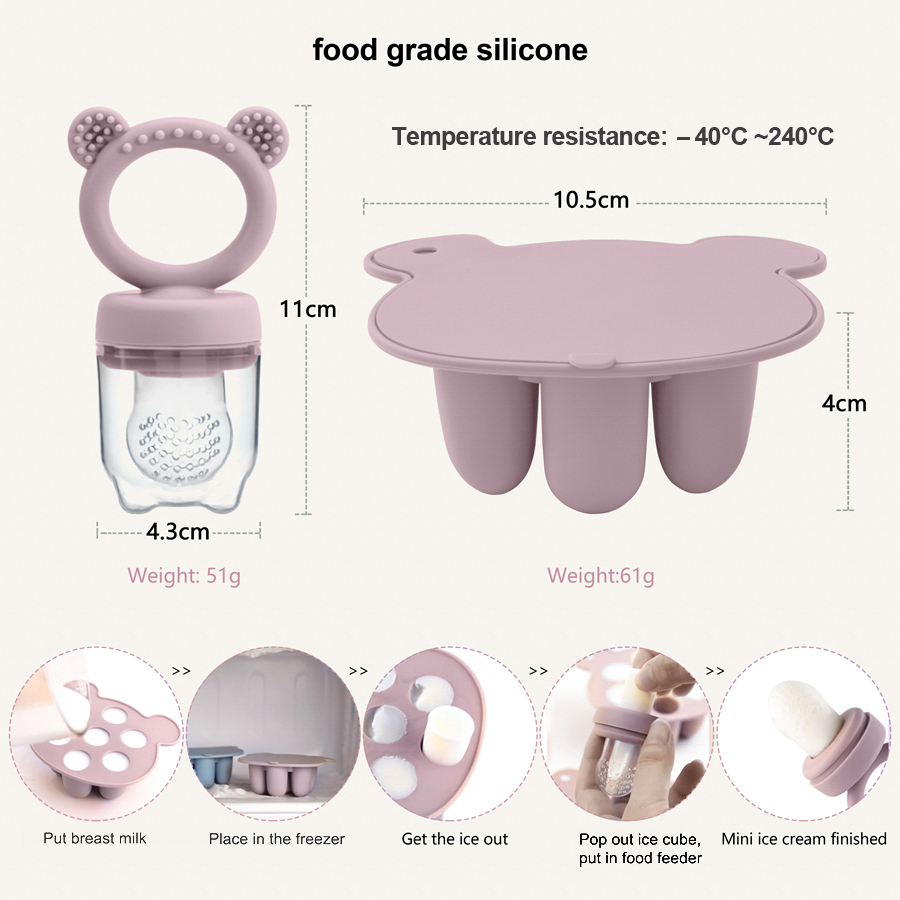 Baby Ice Cream Pops Silicone M - Easy Baby Food 评论和价格