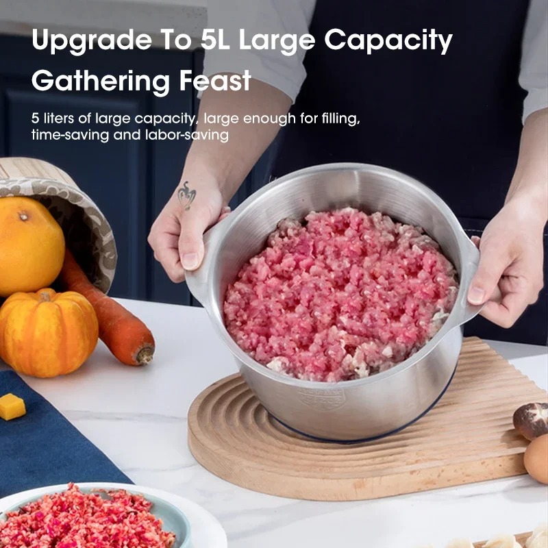 5L Electric Meat Grinder Large - Baby Food Maker 评论和价格