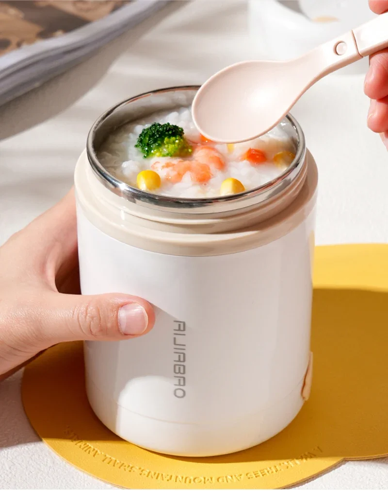 600ML USB Electric Heating Lun - Baby Food Thermos 评论和价格