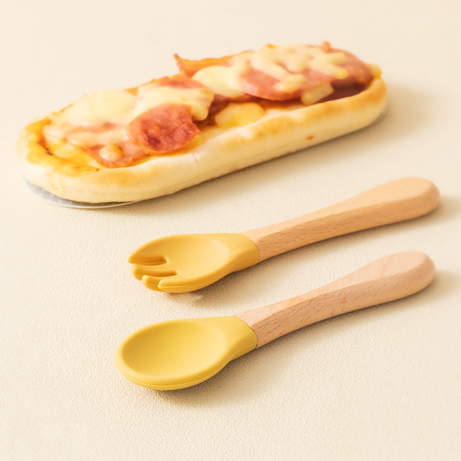 2PCS Baby Learning Spoons Uten - Baby Food Dispensing Spoon 评论和价格