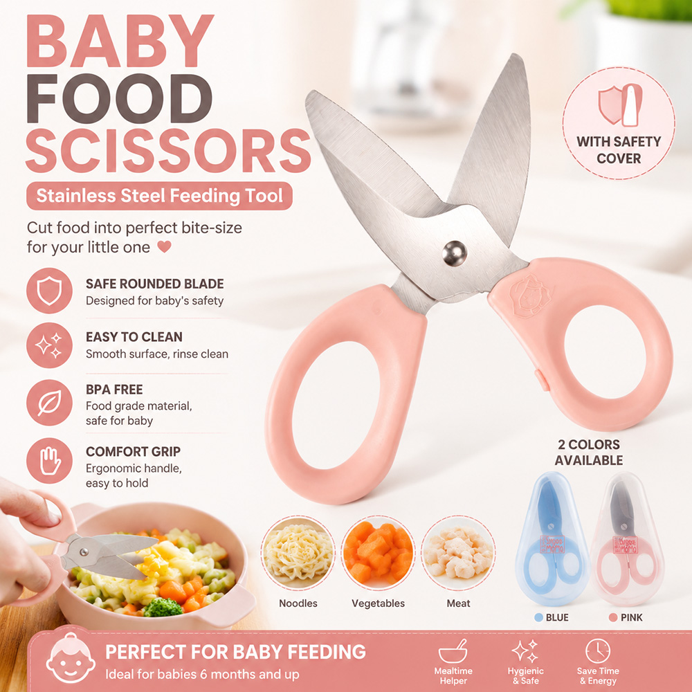 Baby Food Scissors Stainless S - Feeding Baby Food 评论和价格