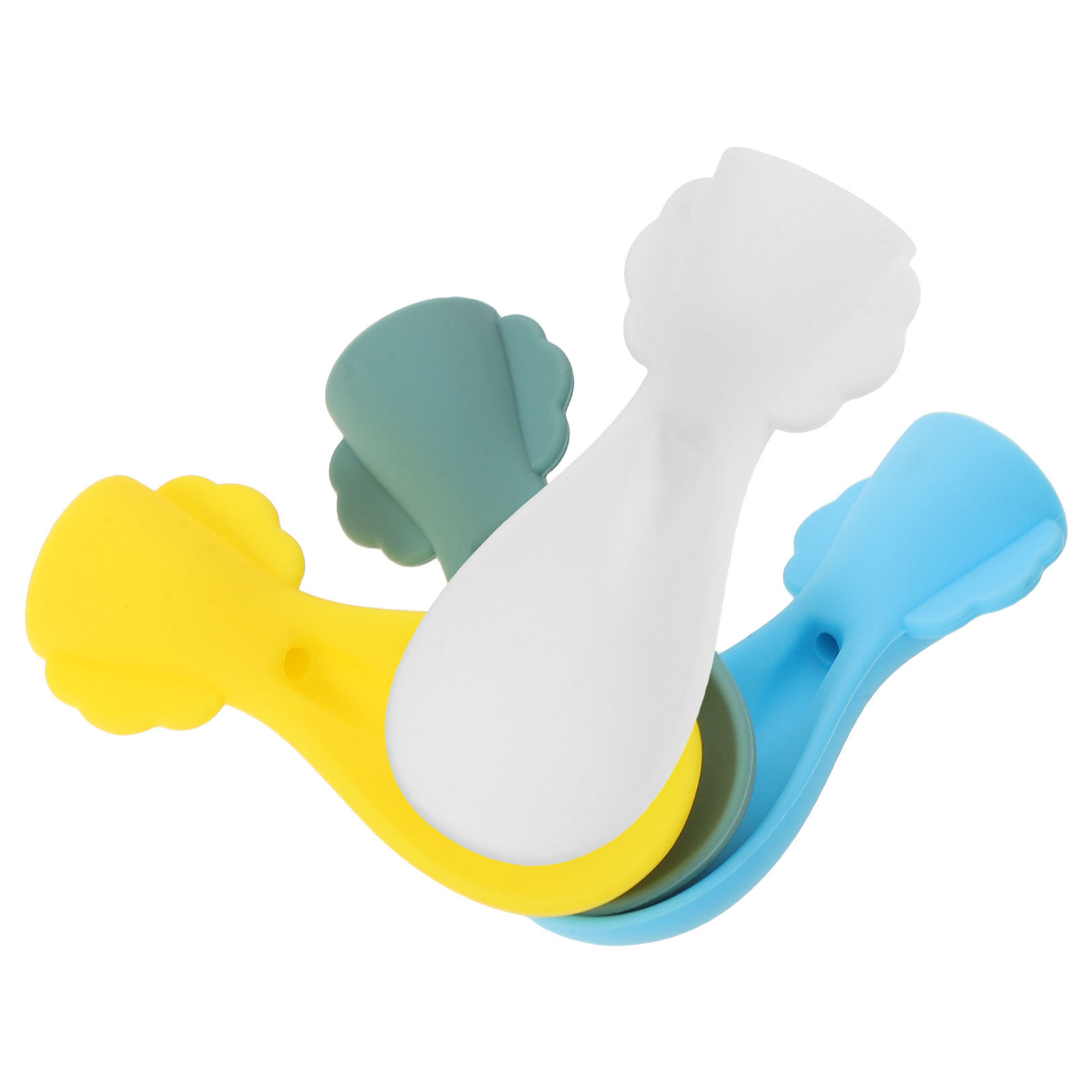 4pcs Baby Silicone Food Pouch  - Baby Food Reusable Pouches 评论和价格