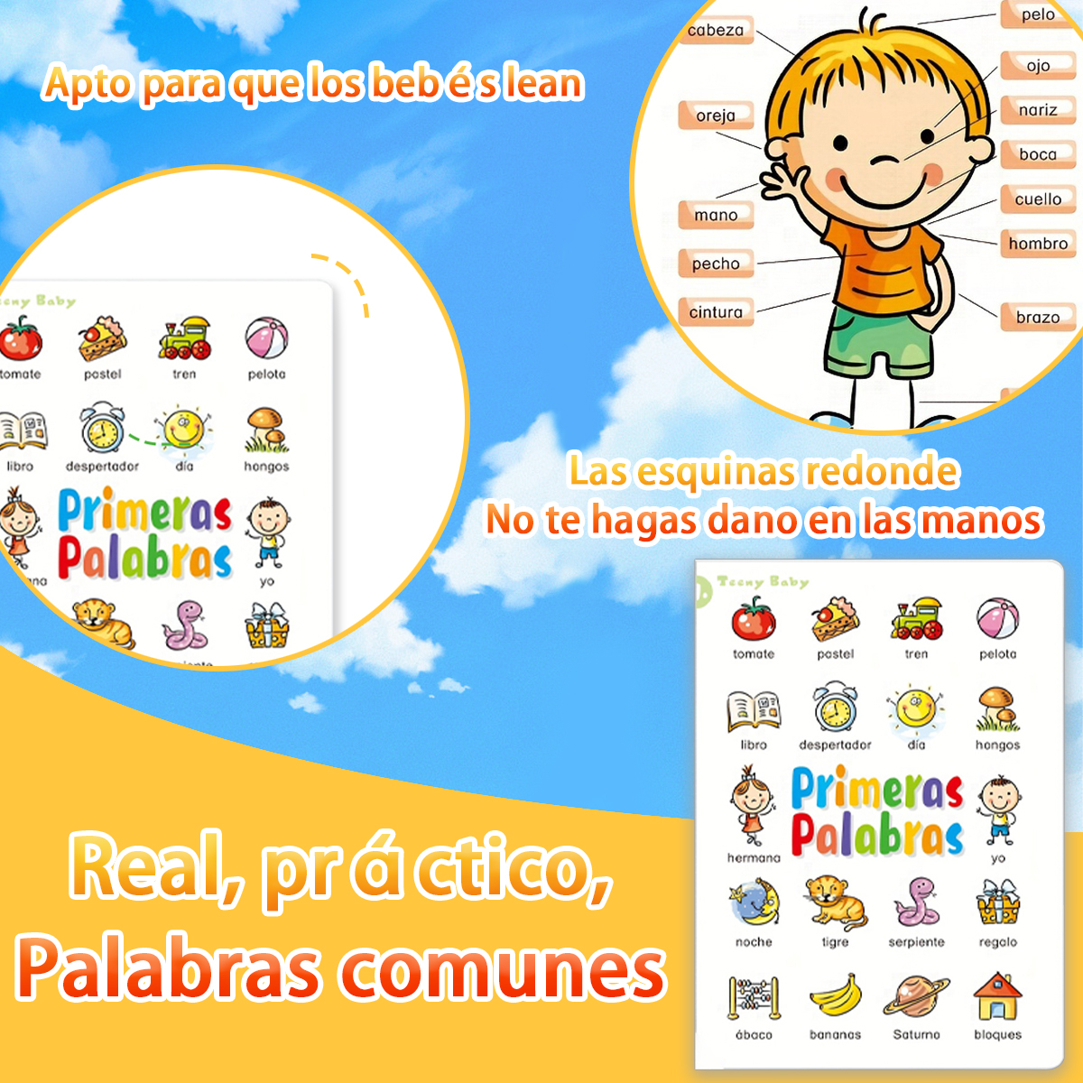 Spanish - Learning Flashcards: - Baby Food Year Old 评论和价格