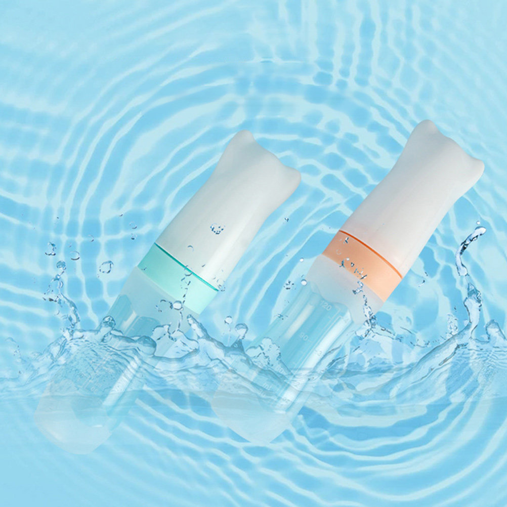 120ml Silicone Feeder Bottle B - Baby Food Dispensing Spoon 评论和价格
