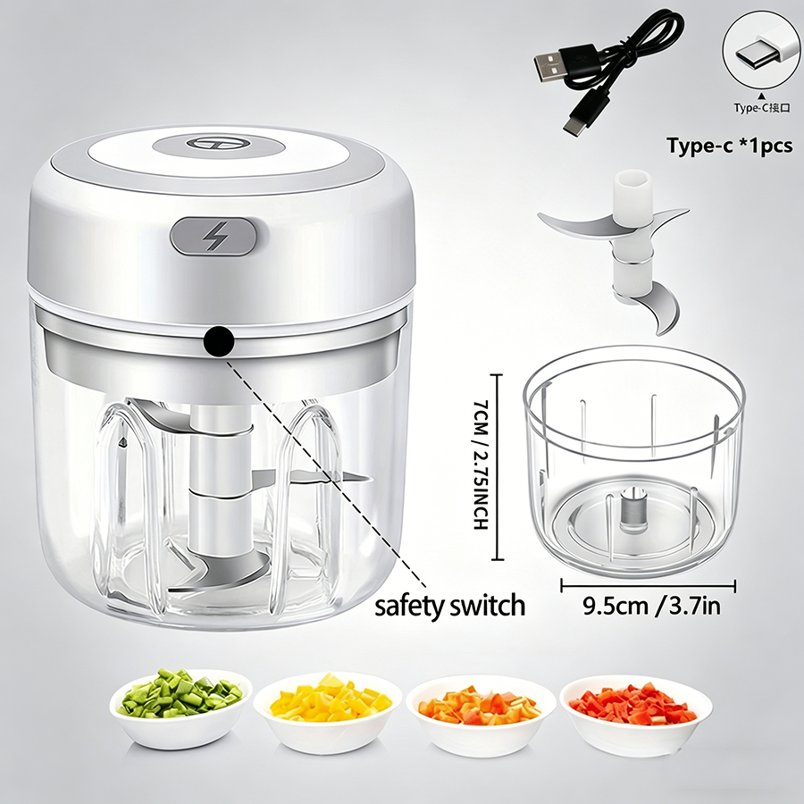 250ml Mini Electric Garlic Cho - Veggie Baby Food 评论和价格