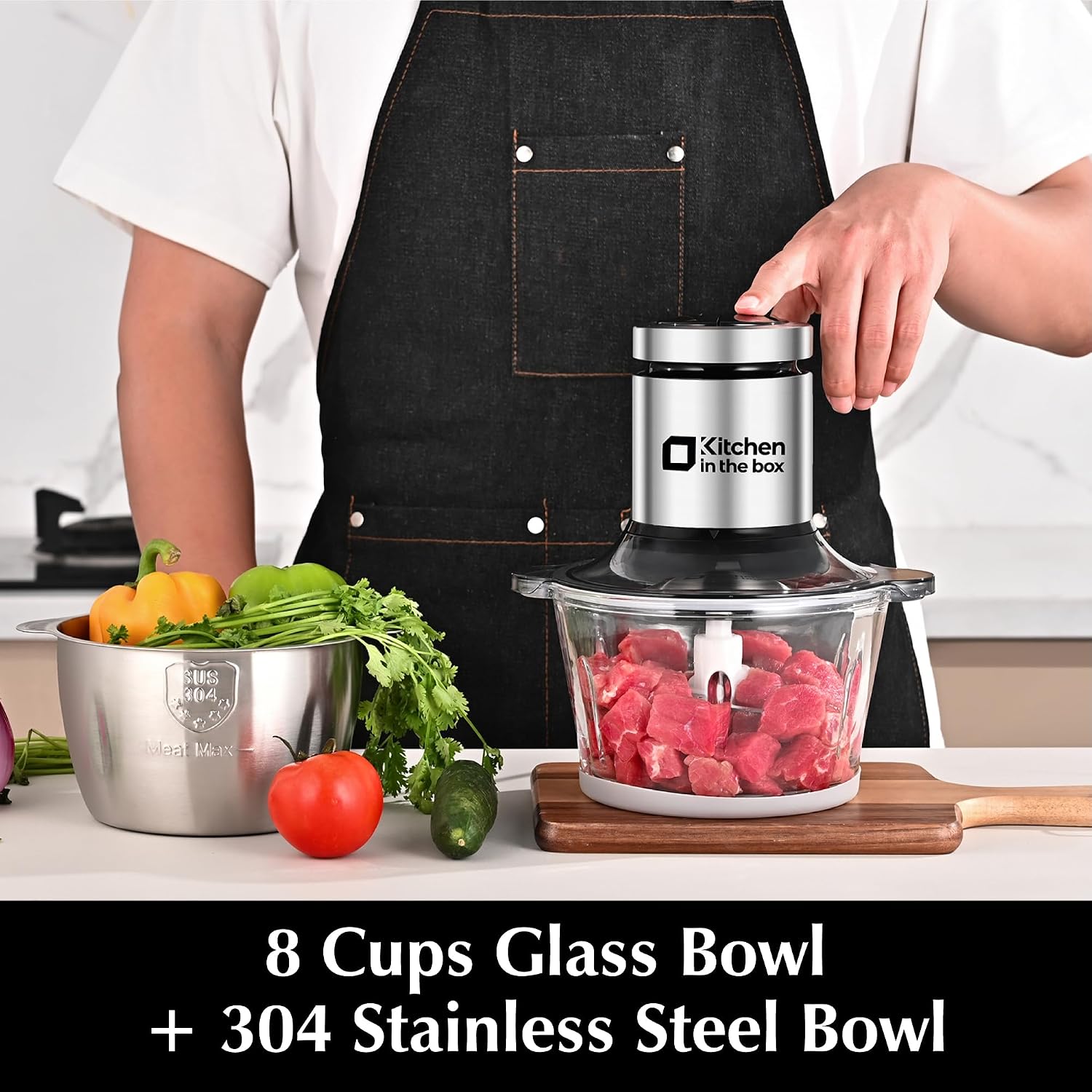 400W Food Processor & Meat Gri - Veggie Baby Food 评论和价格