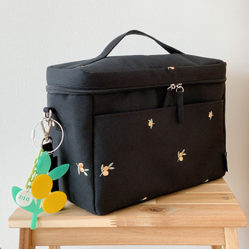 Bear Embroidery Baby Stroller  - Baby Food Thermos 评论和价格