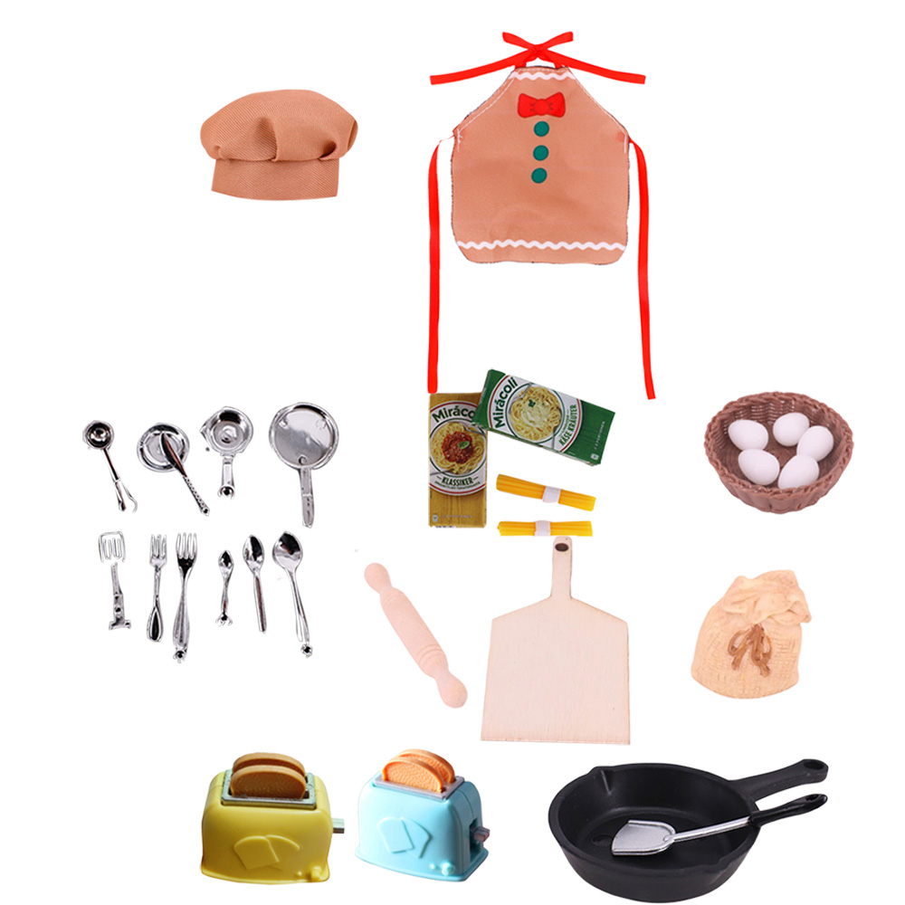 Pop Kitchenware Set Chef Hat A - Baby Food Doll 评论和价格