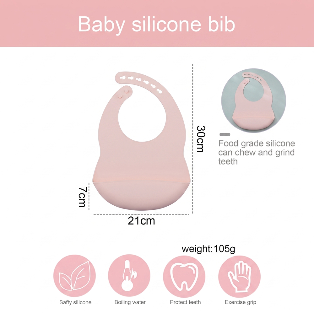 1pc Adjustable Baby Silicone B - Easy Baby Food 评论和价格