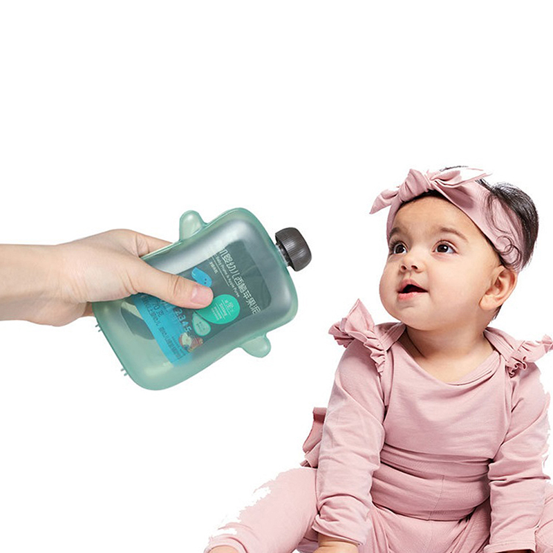 Self-Feeding Baby Food Pouch H - Baby Food Reusable Pouches 评论和价格